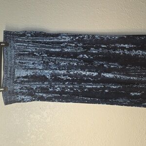 Women's Plus Size Mid-Rise Wide Leg Ankle Velvet Pull-on Pants a New Day 1X